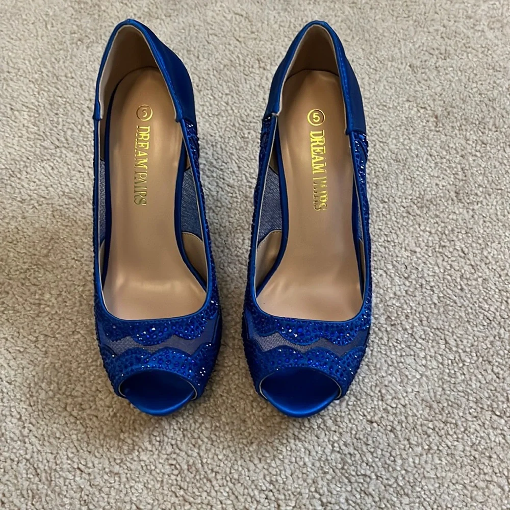 Dreampairs Rhinestone Heels - Picture 2 of 5